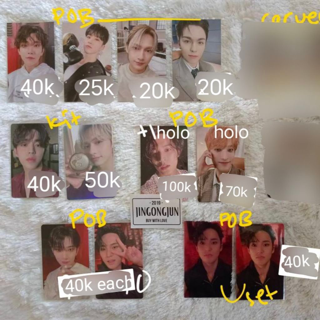(BACA DESKRIPSI) pob bene pc kit ums universal music jp japan carver carat ver reg kmstation weverse