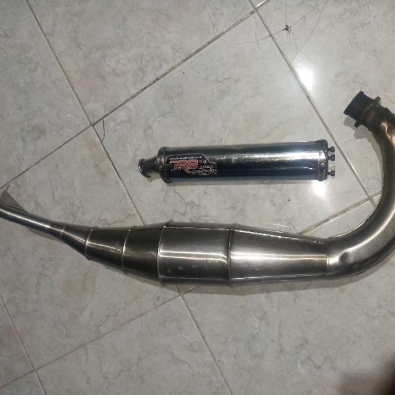 kenalpot R9 SENTUL original Kawasaki ninja 150  RR,R