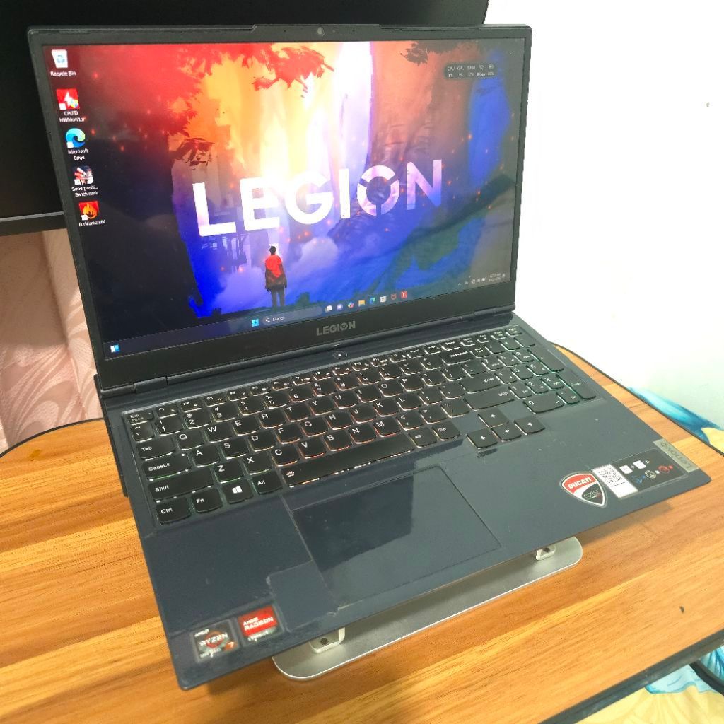 LAPTOP GAMING LENOVO LEGION 5 15ACH6 RYZEN 7 RTX