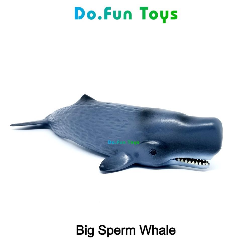 Animal Figurine | BIG SPERM WHALE / Mainan Miniatur Paus Sperma Besar