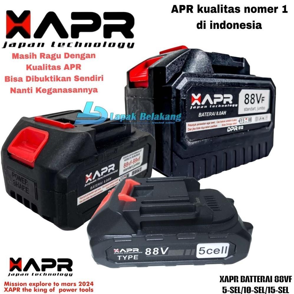 Baterai APR 88VF Battery Bor Impact Wrench APR GTOOLS JLD 88VF