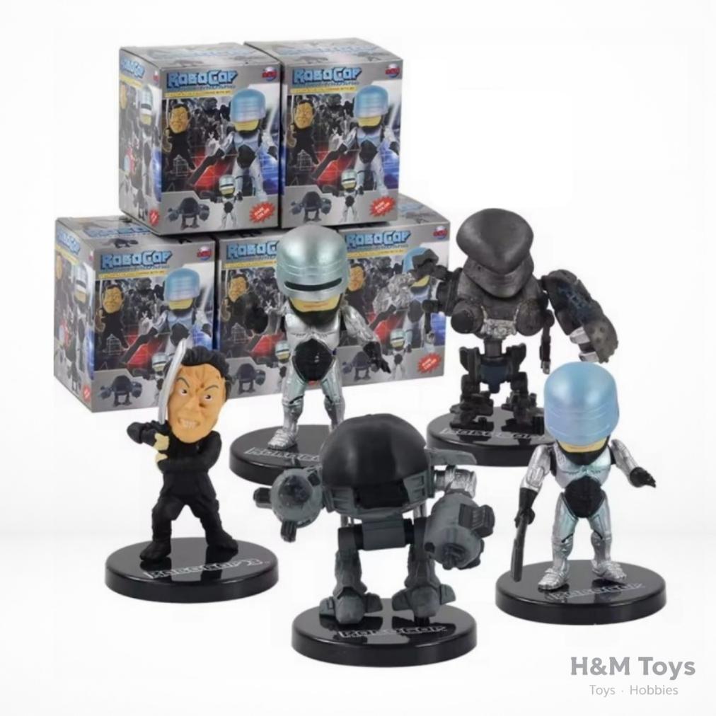 Action Figure Robocop Set isi 5 - Pajangan Miniatur Robocop