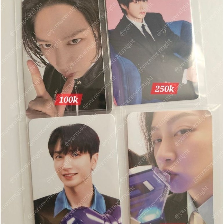 Super Junior Photocards - Leeteuk, Heechul