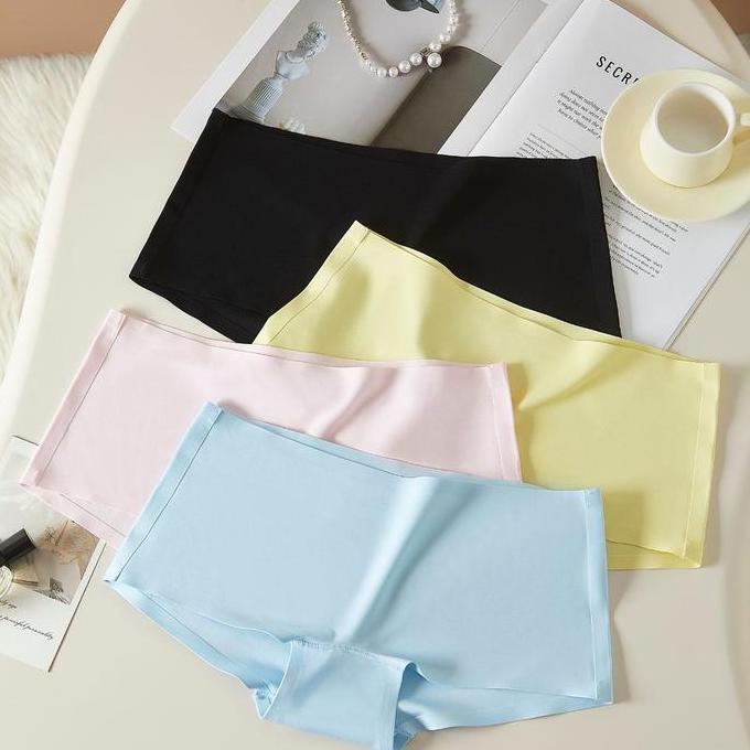 DS293 >> NOSILE Seamless Boyshort Panty | Celana Dalam Wanita Seamless Boyshort Anti VPL
