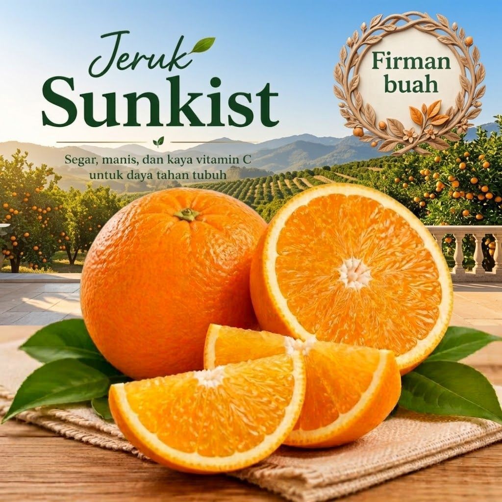Jeruk sunkist 900g-1000g