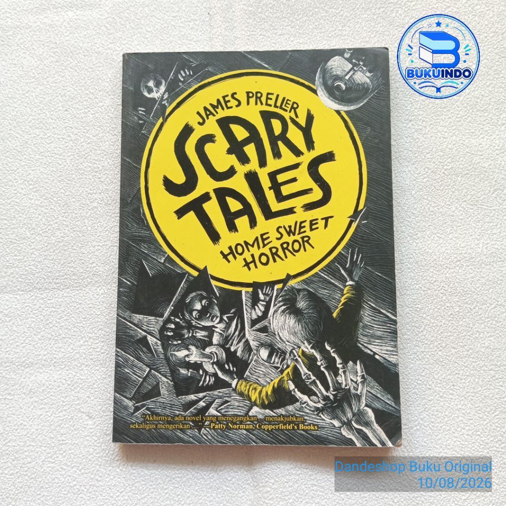 (bekas) Scary Tales Home Sweet Horror _ oleh James Preller penerbit Noura Books Indonesia Novel Horo