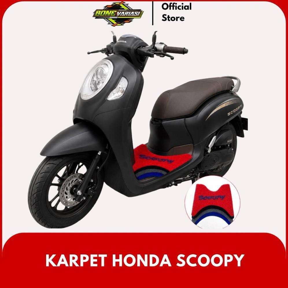 Eksklusif Karpet Motor Scoopy / Keset Motor Scoopy / Alas Kaki Motor Honda Scoopy Stylish