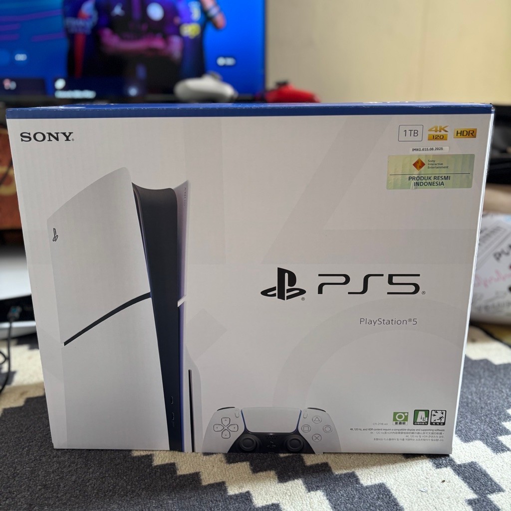 Ps5 playstation 5 baru slim disc garansi resmi sony