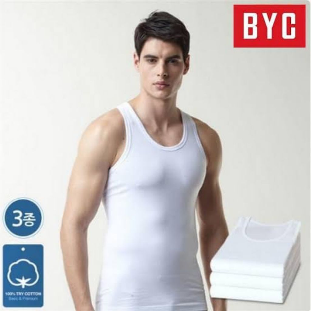 Kaos dalam Pria | Kaos Singlet Byc