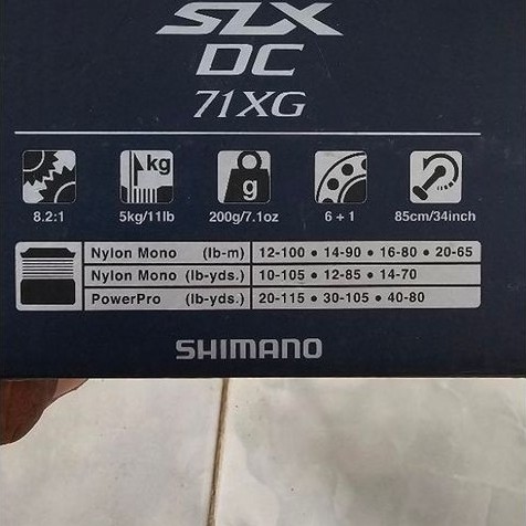 SHIMANO SLX DC 71 XG Bekas
