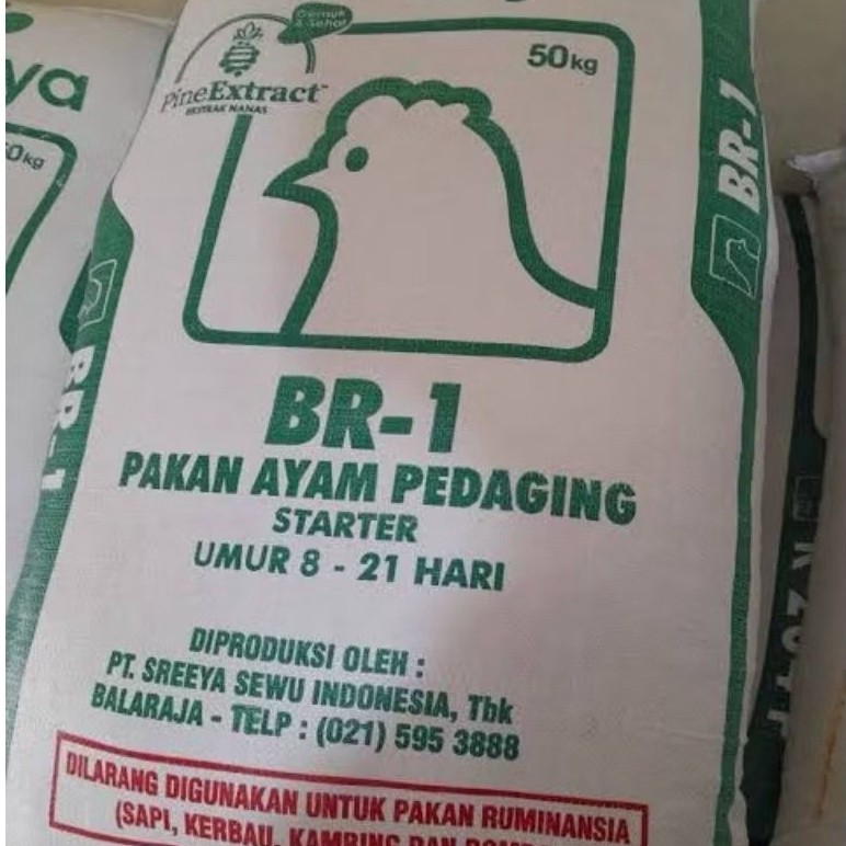 Pur ayam BR1 kemasan 1kg