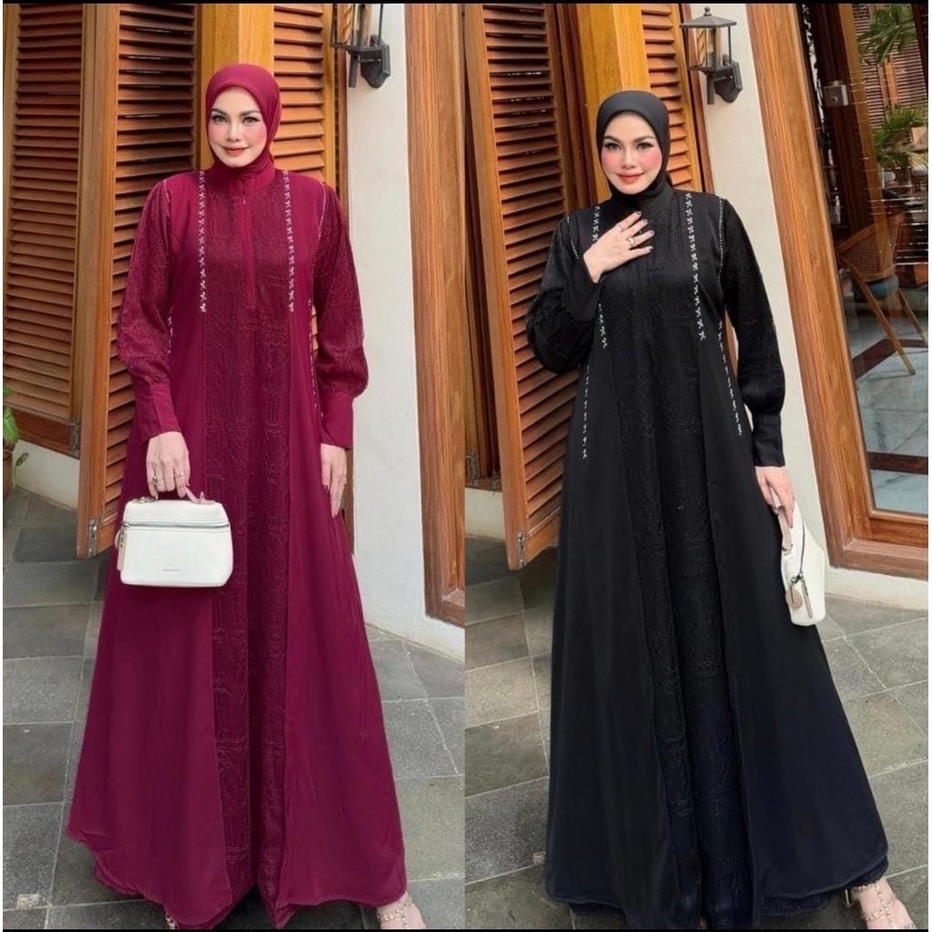 ABAYA SHILA / LUTFIA SET DRESS/ RAMADHANI SET DRESS / GHINA SET DRESS / TSANIAH SET DRESS (ORIGINAL)