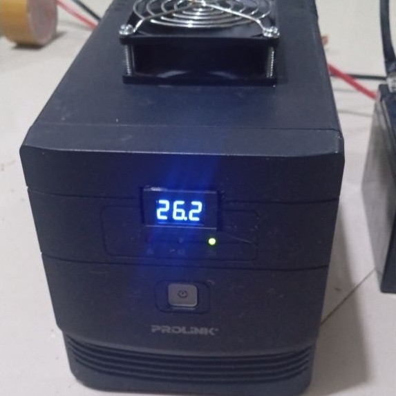 UPS 1200VA MODIF AKI EXTERNAL 24 VOLT
