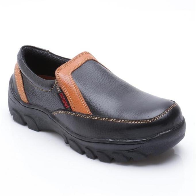 El Choir - Octopus Sepatu Safety Industrial/ Safety Shoes OX 303-Hitam kombinasi