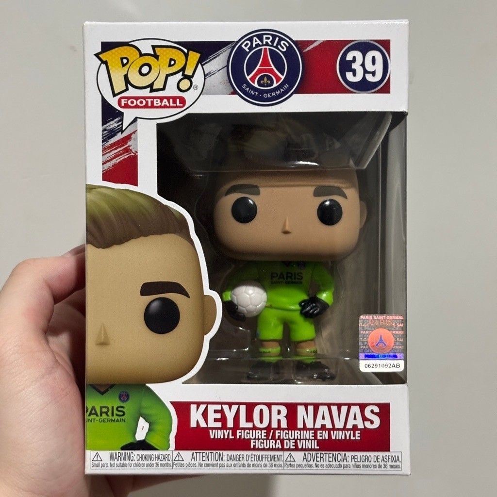 Funko Pop KEYLOR NAVAS PSG Paris Saint-Germain Football