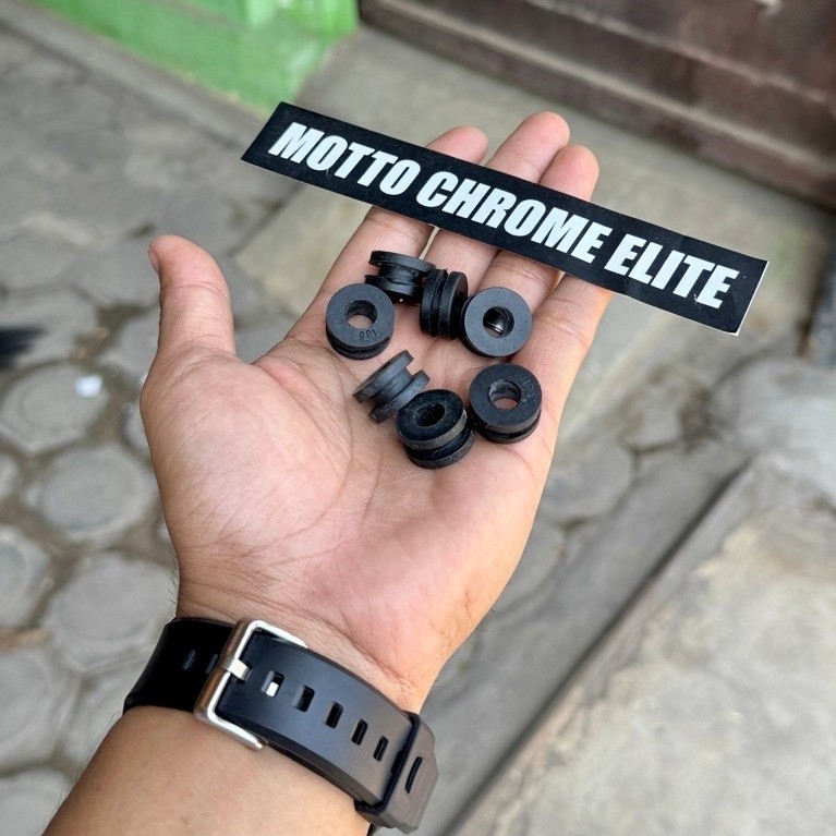 KARET BODY BULAT UNIVERSAL / TAMBENG KNALPOT ORIGINAL UNIVERSAL SEMUA MOTOR