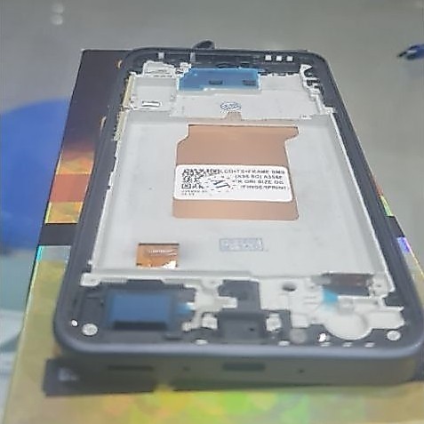 lcd S4msung A35 5G ori oled finger on bergaransi