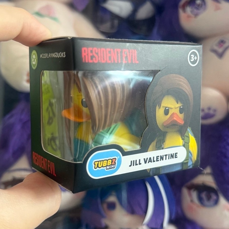 Official merch Jill Valentine mini TUBBZ collectible duck cosplaying rubber duck vinyl figure Reside