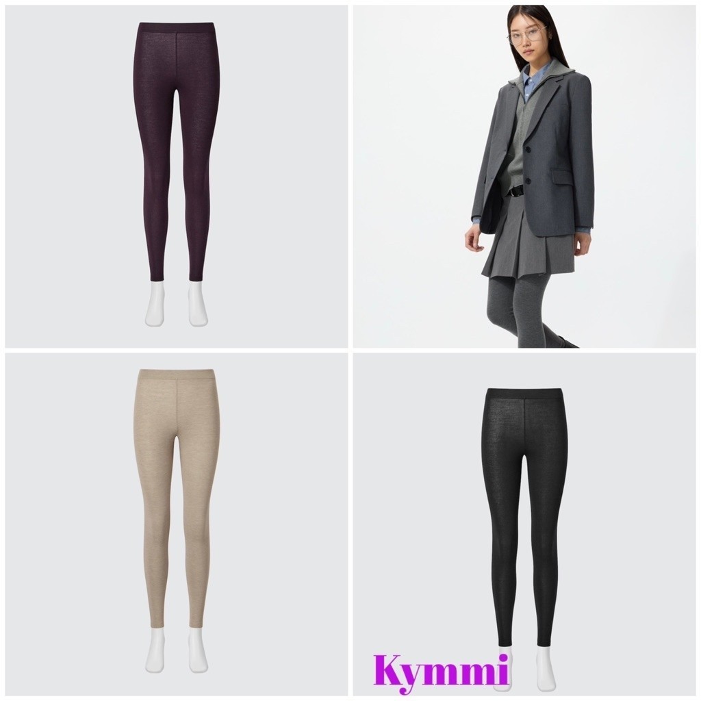UNIQLO Heattech Extra Warm Cashmere Blend Legging