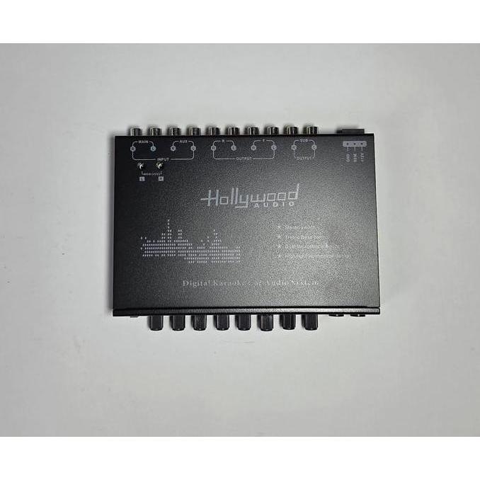 Marshal- Hollywood Parametik Preamp Karaoke Hw 789S Parametrix 2 Mic 11.15 Dc 6V Rms T.H.D 0.01 Kual