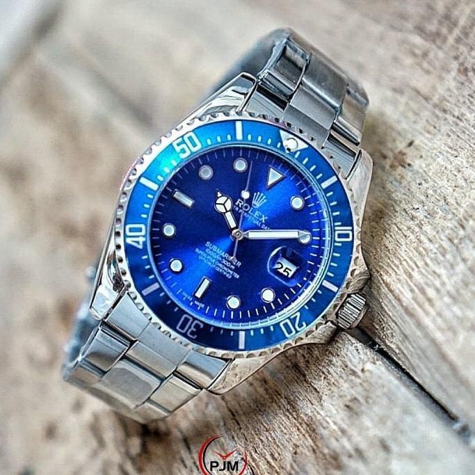 Favorit Rolex Premium Otomatis Pepsi Cola Hulk Gmt Submariner | Jam Tangan Rantai Automatic Biru Hij