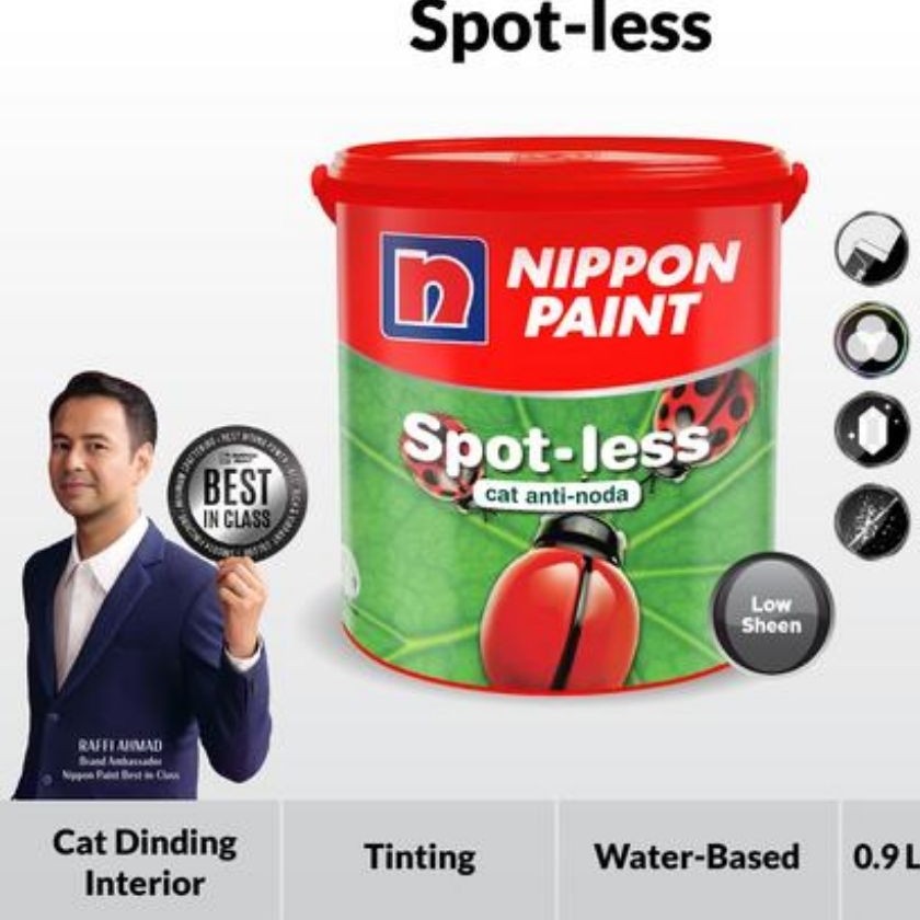 Nippon Paint Spotless 20L / cat premium interior dinding dalam anti noda