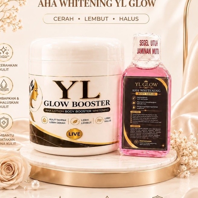 BOOSTER YL GLOW BUNDLING AHA YL GLOW (Aman untuk bumil & busui)