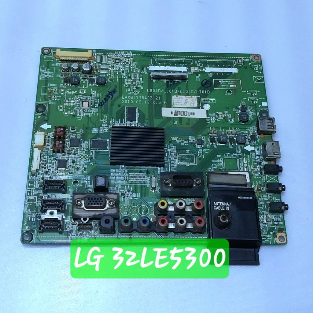 MB MOBO MESIN TV LED LG 32LE5300 ORIGINAL MAINBOARD MOTHERBOARD
