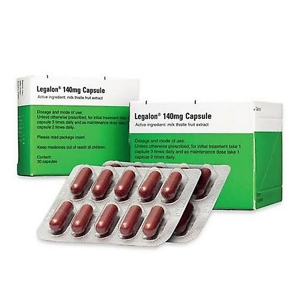 Legalon 140 mg isi 30 kapsul