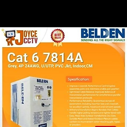 Belden UTP CAT 6 Kabel LAN -- 1 BOX (305 meter)