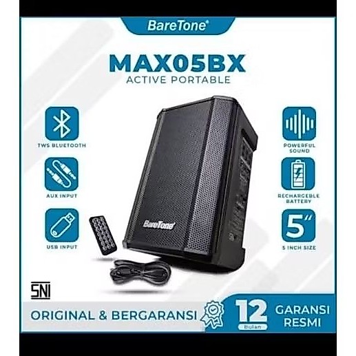 Baretone Wireless Ampli 5" 05BX