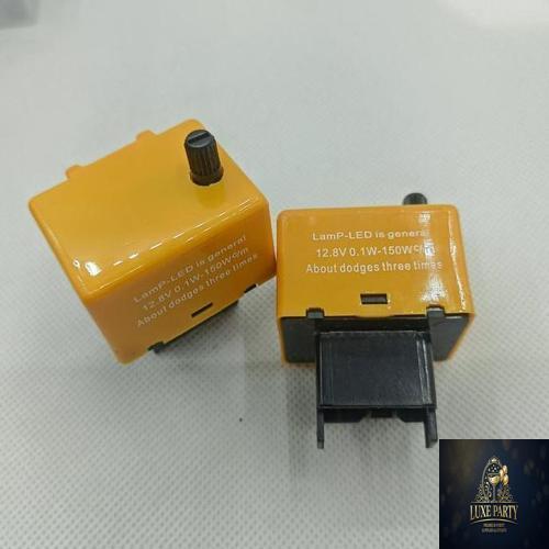 Relay Flasher LED 8 Pin Adjustable Sein Toyota Avanza Innova Fortuner Vios Limo Yaris Sienta Agya Ru