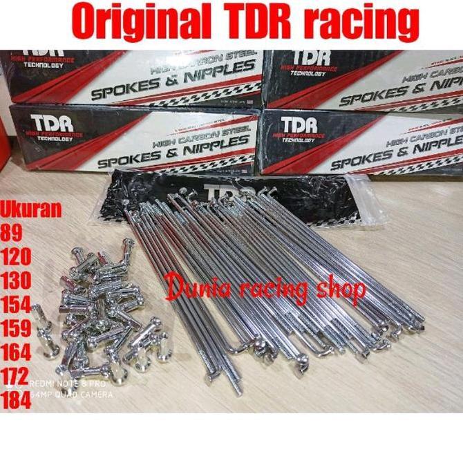 Jari jari TDR jeruji TDR Ruji Ruji TDR untuk motor ring 14 17 18