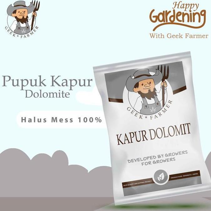 [] Geek Farmer - Pupuk Kapur Pertanian Dolomit Premium