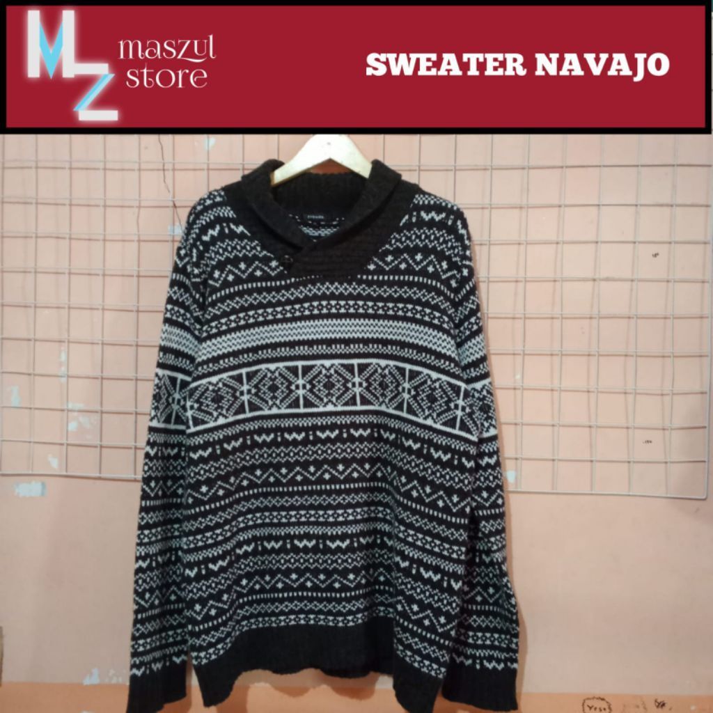 Sweater Motif Navajo