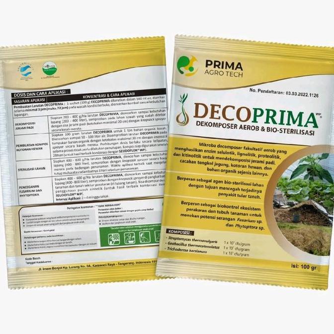 Promo DECOPRIMA - BIO DECOMPOSER 100 gram Diskon