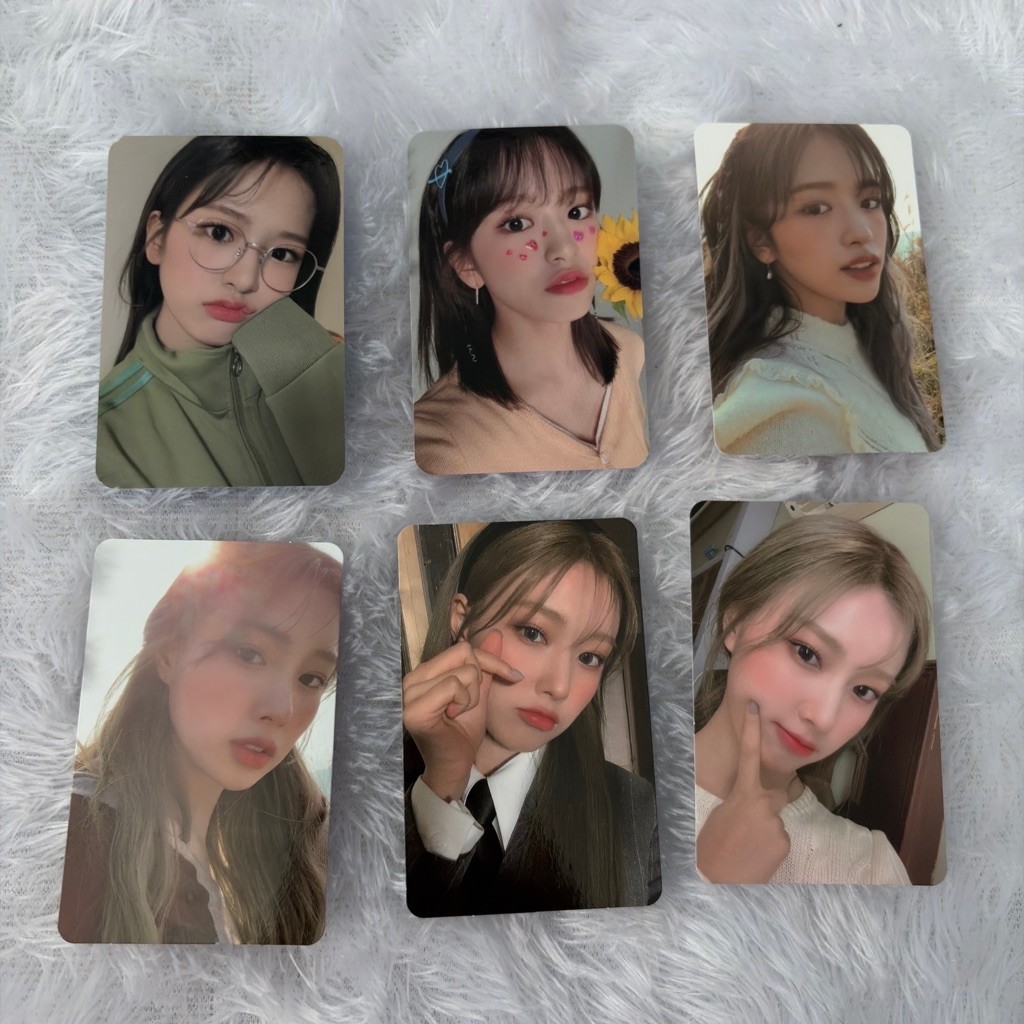 Yujin Hyewon photocards izone all era