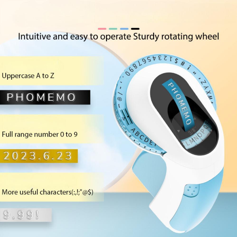 Phomemo Embossing Label Maker Machine / Label Maker Phomemo Best Seller / Label Maker