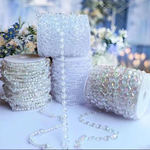 READY Tirai Manik Manik Tirai Kristal Akrilik Beads Curtain Dekor Tirai Dekorasi Pintu