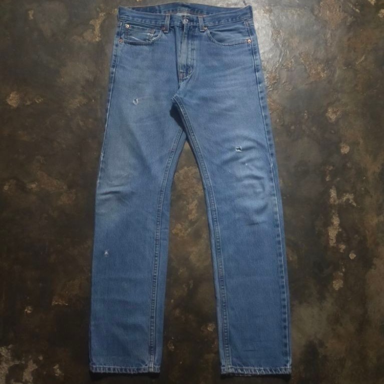 Levis 505 blue denim