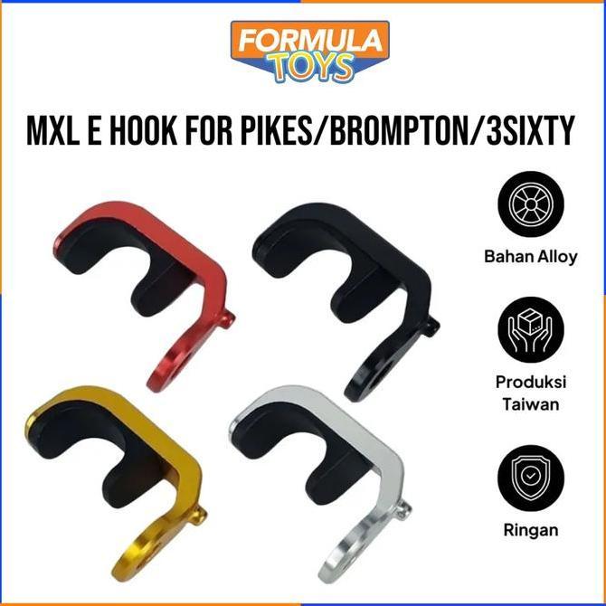 Promo PENGAIT FRAME SEPEDA LIPAT MXL E HOOK FOR PIKES/BROMPTON/3SIXTY Diskon