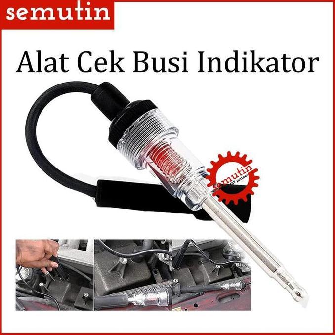 CEK ALAT BUSI AJ64 SM / IGNITION SPARK TESTER INDIKATOR PENGUJI TES / PENGAPIAN GEARTRONIC / UJI MOB