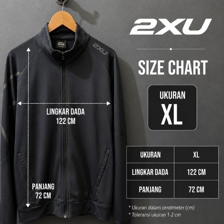 jaket 2XU performance size XL