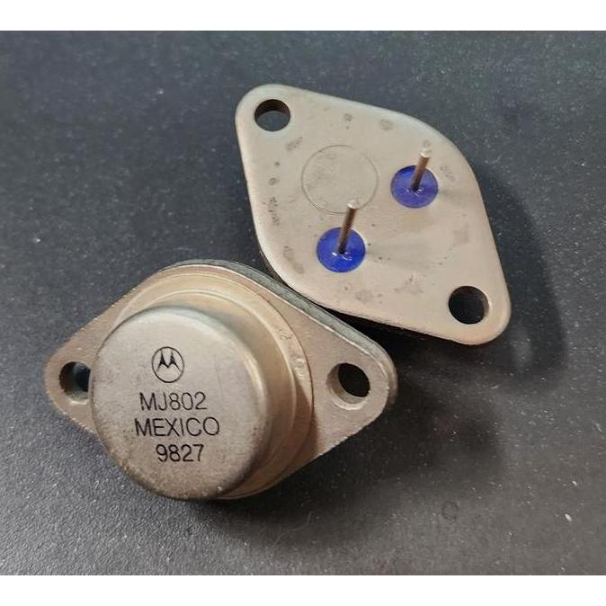 TRANSISTOR MJ802 HIGH-POWER NPN SILICON 30A 100V 200W TO-204 - HARGA UNTUK 1 BUAH BYD79