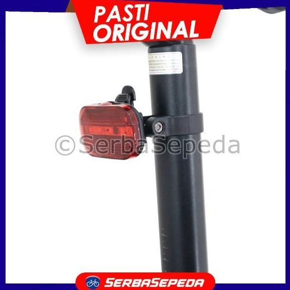 Promo Polygon Lampu Belakang Sepeda Luma Diskon