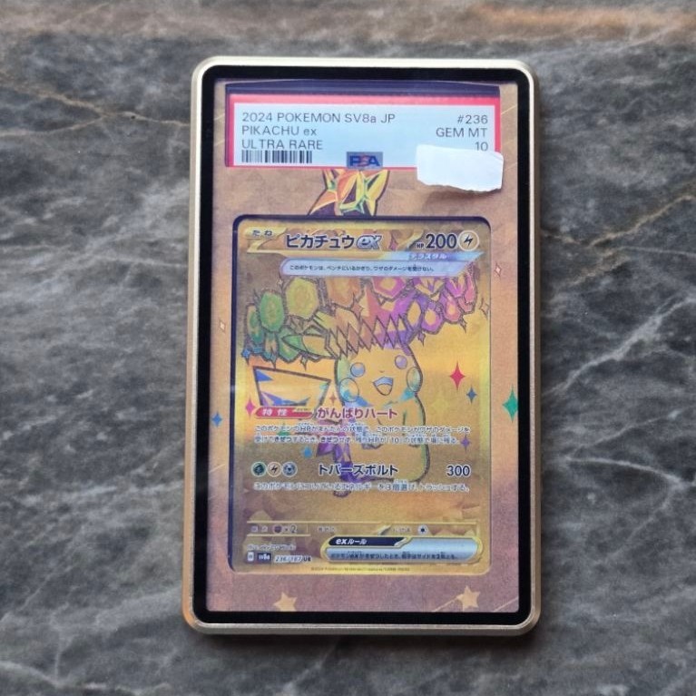 Pikachu EX UR #236 Slab PSA 10 TCG Pokemon Japan