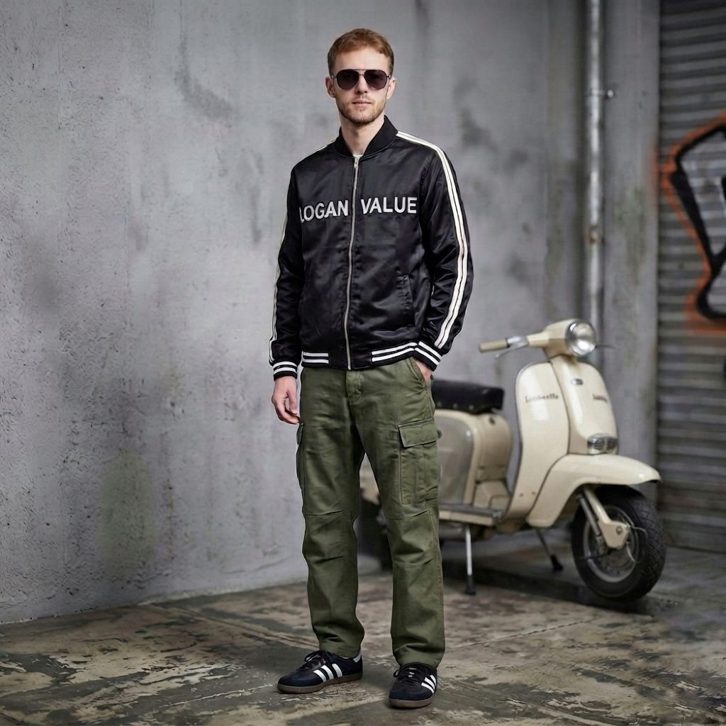 silk bomber Casual jacket