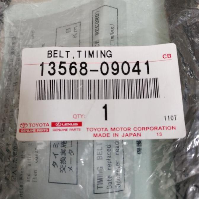 Timing Belt Corona Absolute Corona Twincam 2cc 13568-09041 Ori 100%