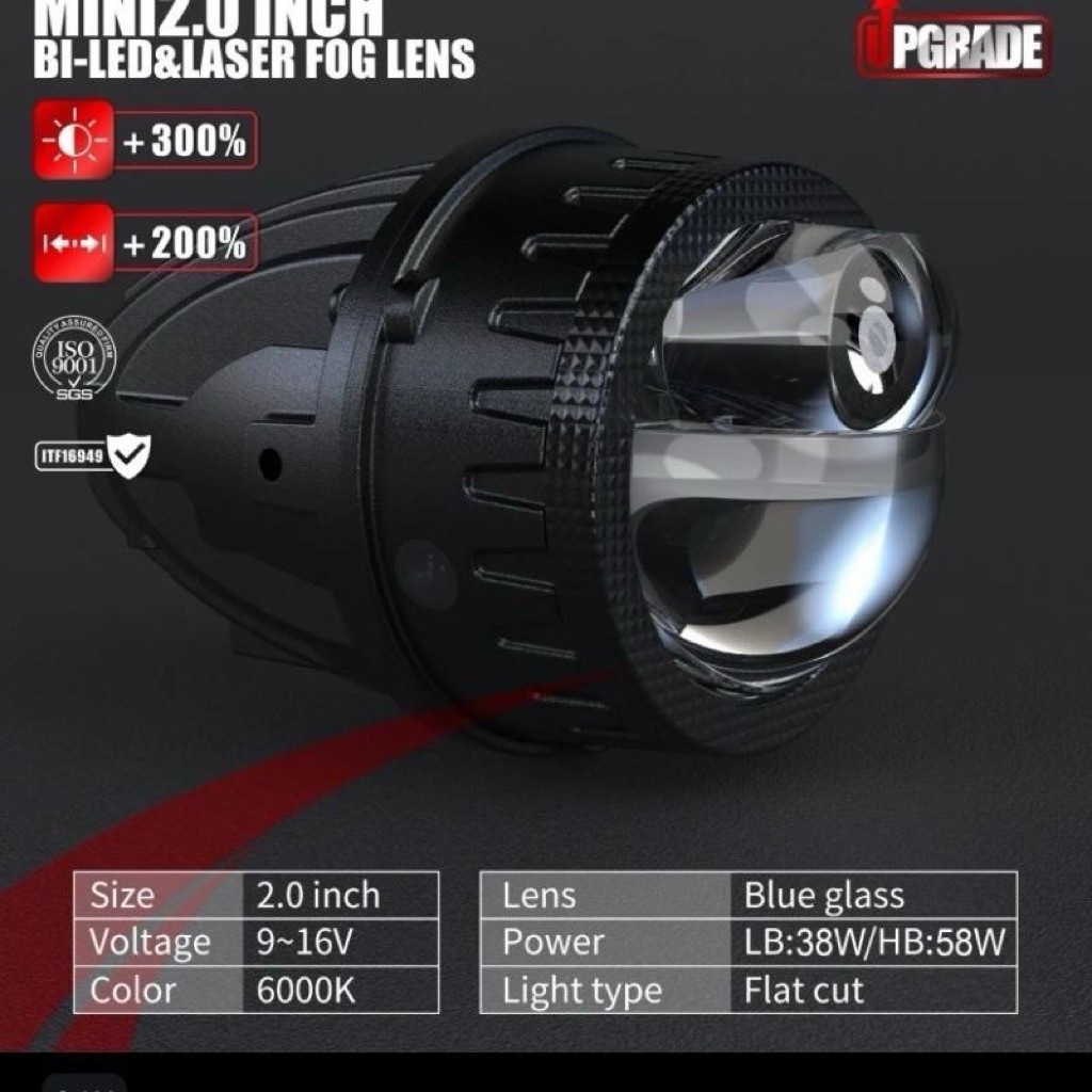 Projector Biled Foglamp Mini 2 Inch Nonlaser AES