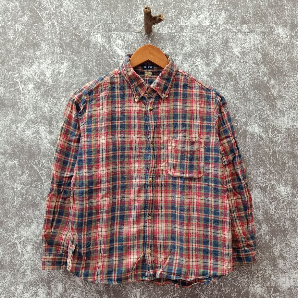 Kemeja flannel veterano wanita brown girls